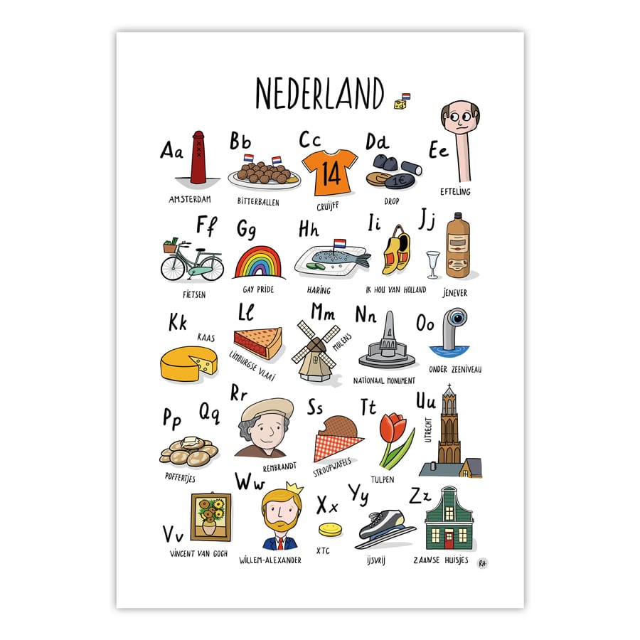ABC Poster Nederland — product photo